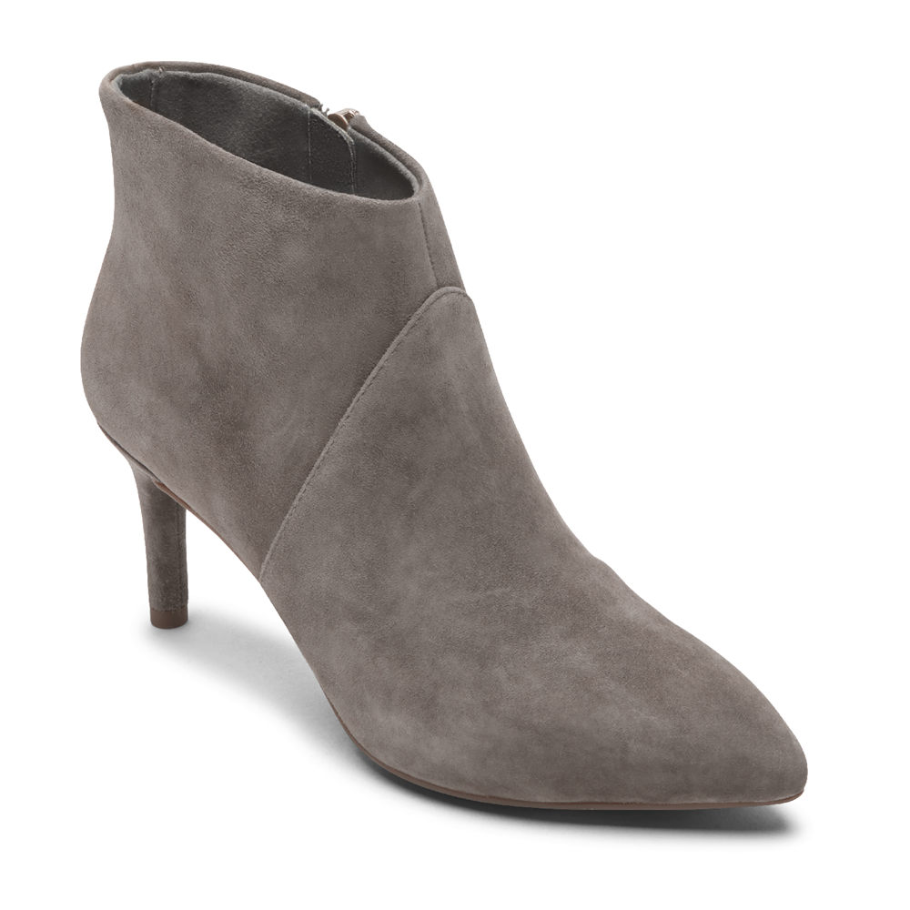 Rockport Womens Total Motion Ariahnna Ankle - Boots Grey - MKW027385